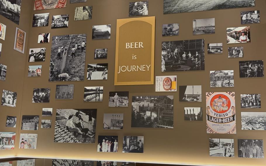 Beer is JOURNEY: Historical pictures on the wall.